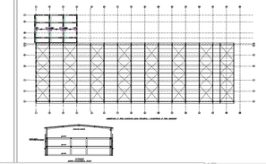 Plan and section stair plan detail dwg file - Cadbull