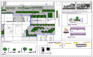 Intelligent building section details are given in this 2D Autocad ...