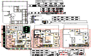 Clinic Floor Plan In AutoCAD File - Cadbull