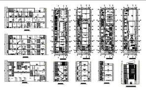 Clinic Project Electrical Layout Plan AutoCAD Drawing Download DWG File ...