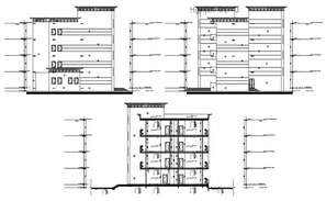 College laboratory architecture project dwg file - Cadbull