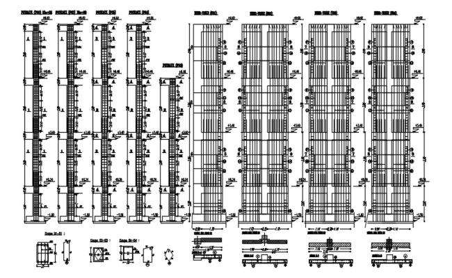 Structure Detail Of Reinforcement Drawing Provided In This Autocad ...