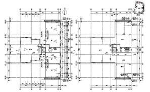 Office building design in AutoCAD - Cadbull