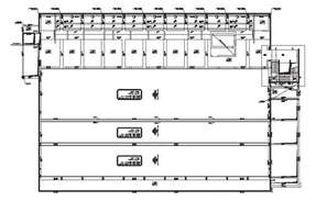 Commercial building structure plan layout autocad file - Cadbull