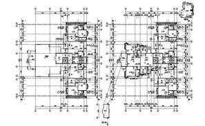 Commercial building hub detail plan 2d view layout autocad file - Cadbull