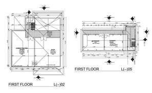 Commercial office building dwg file - Cadbull