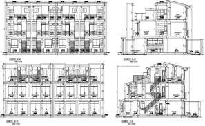 A Landscaping commercial building plan layout file - Cadbull