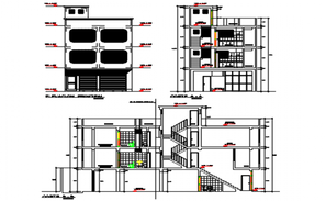 IT office layout plan drawing in dwg AutoCAD file. - Cadbull