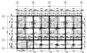 Commercial building section detail specified in this AutoCAD drawing ...