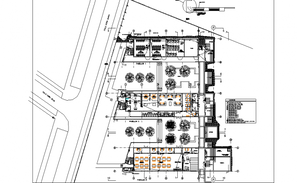 15x20x40 Size Block For Cement Wall Detail Isometric View Dwg File 