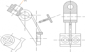 Typical FCU mounting and piping connection details are given in this 2D ...