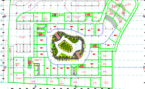 Modern Hotel cad drawings are given in this cad file. Download this cad ...