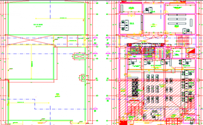 Ground floor to terrace floor house plan detail dwg file - Cadbull