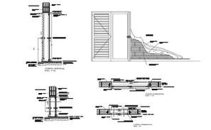 Autocad drawing of window detail - Cadbull