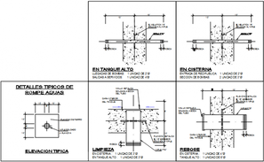 Construction Design with elevation of building - Cadbull