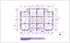 Anaerobic filter flow section detail dwg file - Cadbull