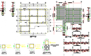 Spiral stair plan and elevation detail dwg file - Cadbull