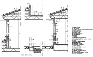 2d Drawing of Residential house with foundation detail in dwg file ...