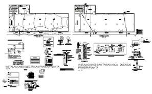 35'x35' East facing house plan is given in this FREE 2D Auto cad ...