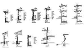 Steel structure elevation with detail for coliseum workshop dwg file ...