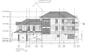 Hotel Roof Framing plan and section details AutoCAD DWG drawing file is ...