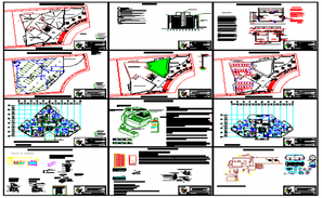 MEP layout second floor plan of commercial tower has given in the form ...