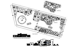 Truss Roof House AutoCAD File - Cadbull