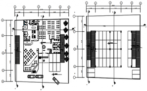 factroom dwg file - Cadbull