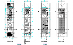 Elevation of House dwg file - Cadbull