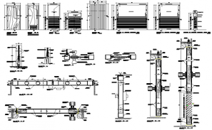 Door And Window Glass CAD Blocks Free Download DWG File - Cadbull