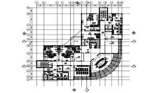 Structure foundation plan of villa in dwg file. - Cadbull