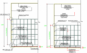 Architectural plan of the clinic with detail dimension in dwg file ...