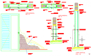 Construction detail in dwg file - Cadbull