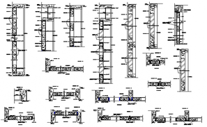 Typical Door Design DWG File - Cadbull