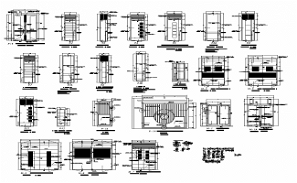 Autocad drawing of construction detail - Cadbull
