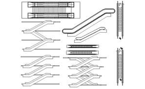 Detail suspended ceiling anchor section plan layout file - Cadbull