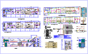 Commercial Office Building AutoCAD File - Cadbull