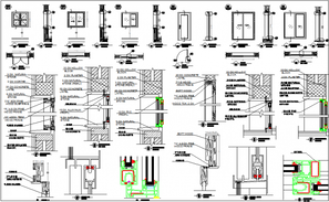 Methods Of Autocad File Aluminum Sliding Window Plan Section Elevation ...