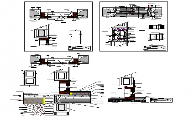 Slider Window Plan And Elevation Detail Dwg File - Cadbull