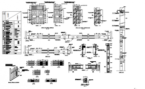 Building plan in elevation detail dwg files - Cadbull