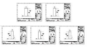 Door and window detail elevation 2d view autocad file - Cadbull