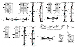 Modern door design architecture project dwg file - Cadbull