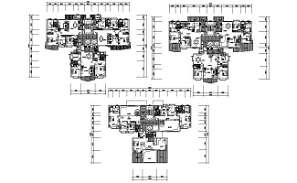 Two Storey House Layout Plan AutoCAD Drawing DWG File - Cadbull