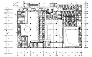 Hospital Project Detail dwg file - Cadbull