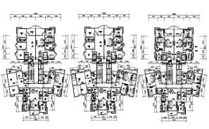 40X60 Feet Apartment Floor Plan AutoCAD Drawing Download DWG File - Cadbull