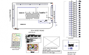 Public library floor plan drawing in dwg AutoCAD file. - Cadbull