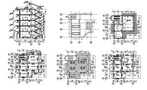 Residential apartment in AutoCAD - Cadbull