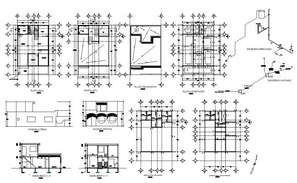 20'X52' 2bhk west-facing House Plan As Per Vastu Shastra,Autocad DWG ...