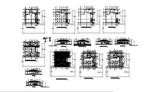 Coffee Bar Layout Plan AutoCAD Drawing DWG File - Cadbull