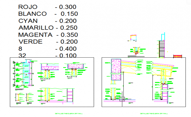 Armed Concrete Structure And Construction Details Dwg File - Cadbull